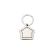 Chaveiro Metal Casa Personalizado