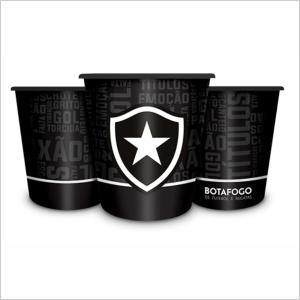 BALDE DE PIPOCA BOTAFOGO Plástico Capacidade: 2,5L    