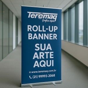 Banner Roll-Up Lona 380g 200x80cm    