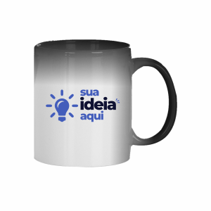 Caneca Mágica Personalizada Cerâmica 325 ml   Estampa feita por Sublimação Tamanho da Estampa: 20x9