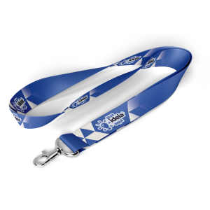 Cordão para Crachá Personalizado Poliéster Tamanho 850x20CM   Estampa por Sublimação 