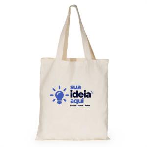 Ecobag Personalizada Algodão Cru A: 37,5cm  L: 30,5cm Alça: 29cm   Estampa em DTF de alta durabilidade. 