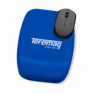 Mousepad Ergonômico Personalizado Neoprene 23x19 cm   Estampa feita por Sublimação 