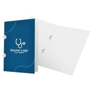 Pasta com Orelha Personalizada Papel Couché 300g 44x31CM Impressão Externa   
