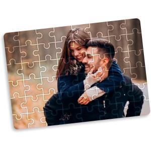 Quebra-Cabeças Retangular MDF MDF 20*30 Colorido  Estampa feita por Sublimação 40 Peças.